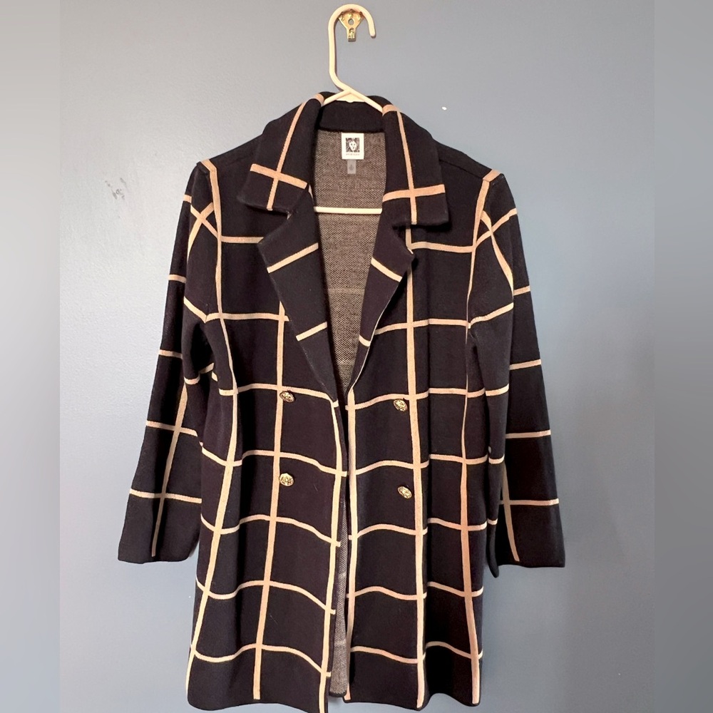 Anne Klein Sweater Blazer